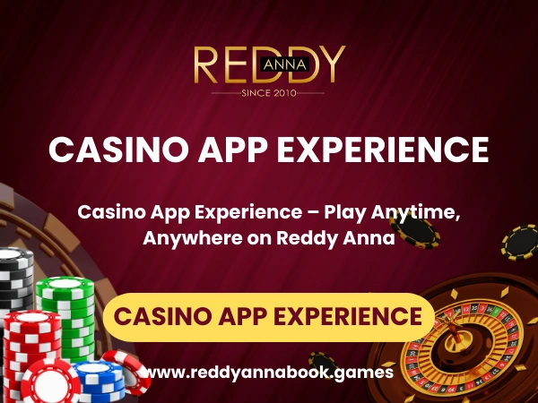 Casino App Experience – Play Anytime, Anywhere on Reddy Anna