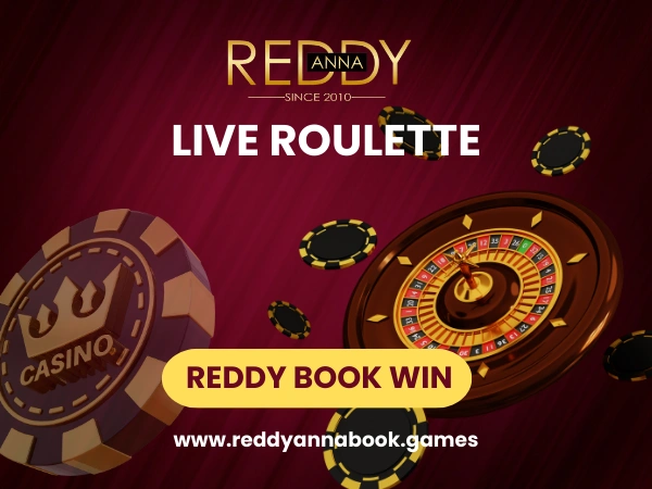 Reddy Book Win - Live Roulette