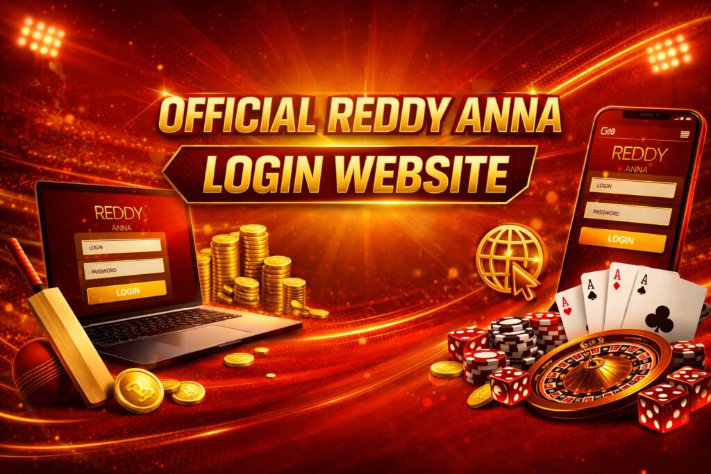 Reddy Anna Book Login Process
