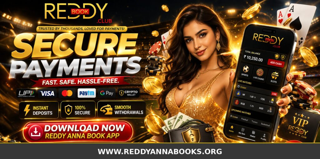 Secure Transactions on Reddy Anna Book Platform